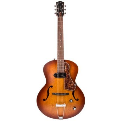 GODIN  5th Avenue Kingpin P90 Guitare &eacute;lectro-acoustique de style jazz, Cognac Burst