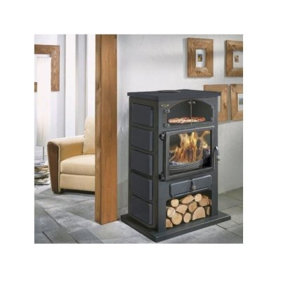  GODIN Po&ecirc;le &agrave; bois Chamonix XXL anthracite 12 Kw - 350104PEINTANTH