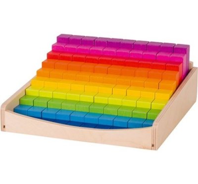 GOKI - R&eacute;glettes de calcul lasur&eacute;, 58626, Multicolore