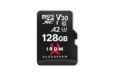 GOODRAM  irdm uhs-i u3 a2 micro sd 128gb c/adap IR-M2AA-1280R12