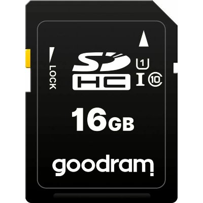 GOODRAM  S1A0 - Carte m&eacute;moire flash - 16 Go - Video Class V10 / UHS-I U1 / Class10 - SDHC UHS-I