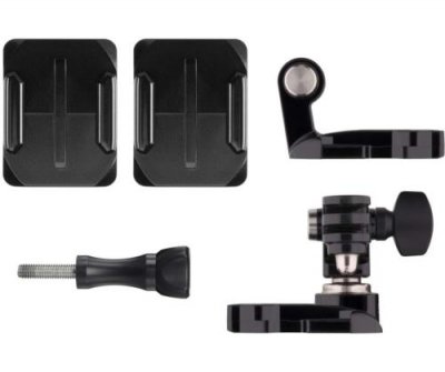 GOPRO  Fixation frontale et lat&eacute;rale pour casque