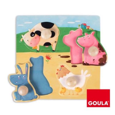 GOULA  - 53069 - Encastrement Animaux Ferme couleur