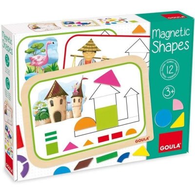  Goula Magnetic Forms Multicolore 3-6 Years