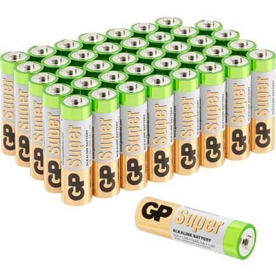  GP Batteries Super Pile LR6 (AA) alcaline(s) 1.5 V 40 pc(s)