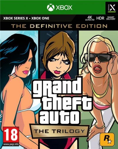 Grand Theft Auto: The Trilogy The Definitive Edition Series X