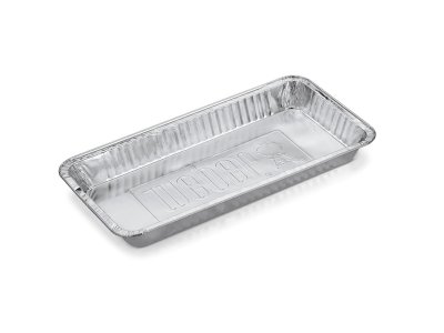 WEBER Grandes barquettes en aluminium - mod&egrave;le XL, 5 pi&egrave;ces
