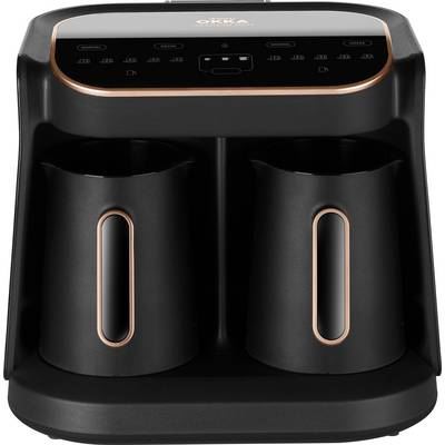  Grandio duo ok007-b 1400 watts 10 tasses acier inoxydable noir bronze