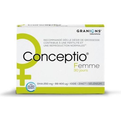 GRANIONS  Conceptio Femme 30 g&eacute;lules et 30 capsules