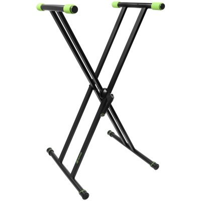 GRAVITY  KSX 2 - Stand pour Clavier en X, deux niveaux noir
