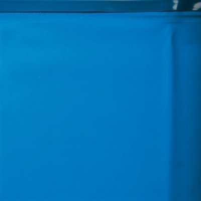 GRE  Liner piscine Gr&eacute; ronde &Oslash;550 x H.132 cm - Rail d'accroche - Bleu