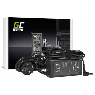 GREEN CELL  Acer Ad01p 65w 19v 3.42a Laptop Charger Noir