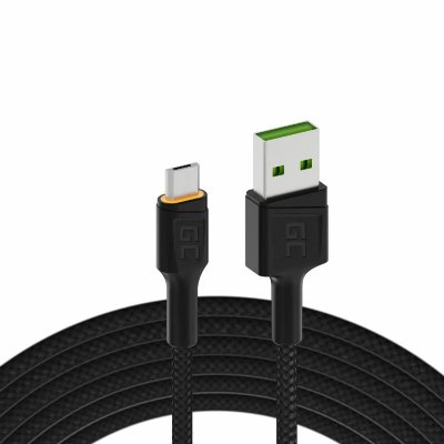 GENERIQUE Green Cell KABGC11 c&acirc;ble USB 2 m USB 2.0 USB A Micro-USB B KABGC11
