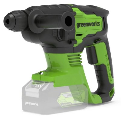 GREENWORKS  Marteau perforateur sans balai 4 en 1 24 V 2 J
