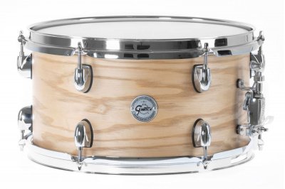 GRETSCH DRUMS  S1-0713-ASHSN caisse claire Fr&ecirc;ne s&eacute;rie Argent