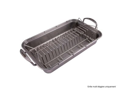 JARDIDECO Grille multi-&eacute;tag&egrave;re en inox grill+&reg; char-broil