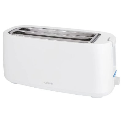 BOMANN Grille-pain 2 fentes Blanc 1400W  TA6070CB-Blanc