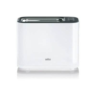BRAUN Grille pain 2 fentes  HT3010WH blanc