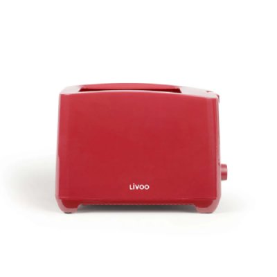 LIVOO Grille-pain 2 fentes rouge 750w OctopiaProducts