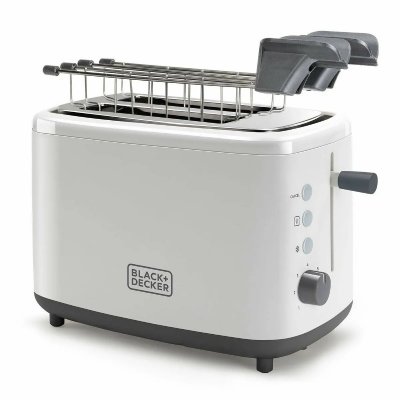 BLACK & DECKER Grille-pain avec pinces 820W Black+Decker BXTOA820E