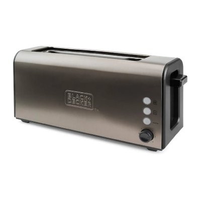 BLACK & DECKER Grille-pain Black+Decker 1 000 W Gris 