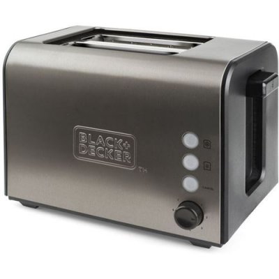 BLACK+DECKER Grille-pain  BXTO900E 900 W Gris