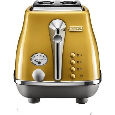 DELONGHI Grille-pain  Icona Capitals CTOC2103.Y 900 W Jaune 