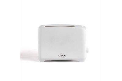  Grille-pain deux fentes livoo dod162w coloris blanc - 750w dod162w