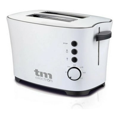 TM ELECTRON Grille-Pain &Eacute;lectronique TM 2 Tranches 850W Blanc