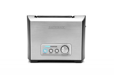 GASTROBACK Grille Pain  Pro 2s une Fente Noir, Acier Inoxydable 950 W