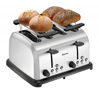 BARTSCHER Grille-Pain Inox 4 Tranches TBRB40 - 