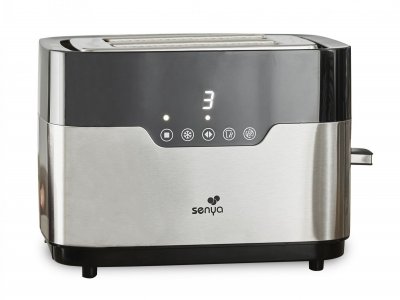 SENYA Grille-pain inox tactile ""smart toaster