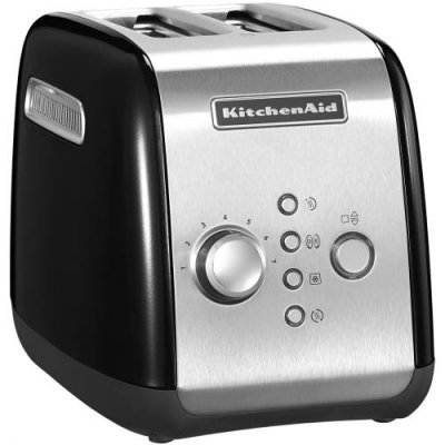 KITCHENAID Grille-pain  2 tranches Noir onyx 5KMT221EOB