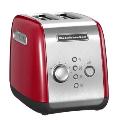 KITCHENAID Grille-pain  2 tranches Rouge empire 5KMT221EER