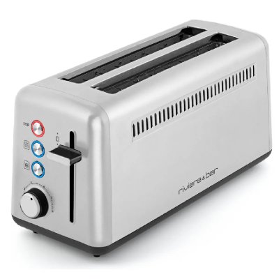 RIVIERA & BAR Grille-pain  QGP480 Inox 2 fentes