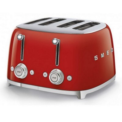 SMEG Grille pain  TSF03RDEU 950 W Rouge