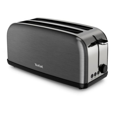 TEFAL Grille pain  deux longues fentes TL520810 Equinox 1400 W Noir
