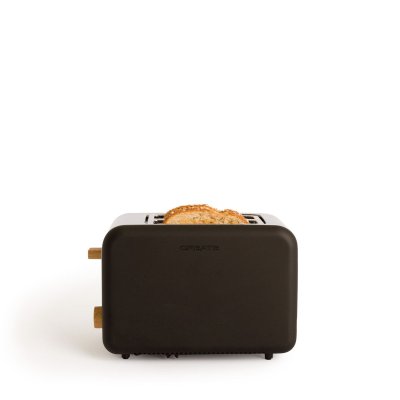 CREATE Grille pain Toast Retro pour tranches larges Noir 