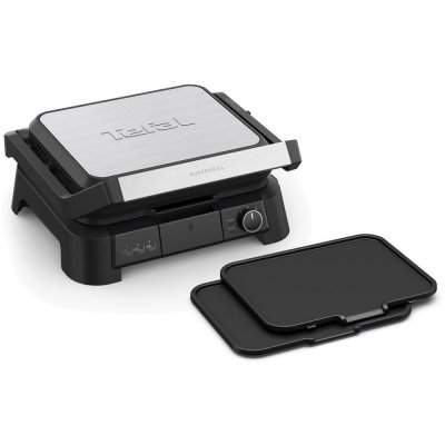 TEFAL Grille-viande  SuperGrill 4-en-1 GC515DE0 2000W Inox