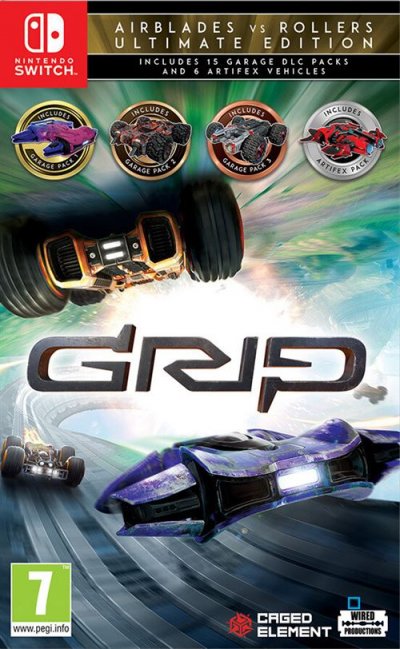 JUST FOR GAMES Grip Combat Racing Roller Vs Airblades Ultimate Edition Nintendo Switch