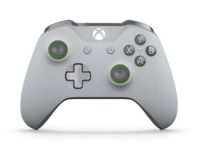 MICROSOFT Gris / vert sans fil xbox one controller
