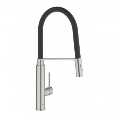 GROHE  Concetto Mitigeur monocommande Evier Supersteel 