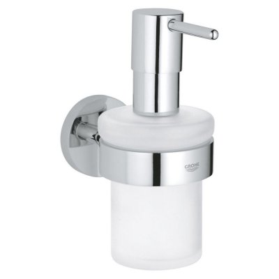 GROHE  essentials Distributeur de savon avec support Argent - 40448001