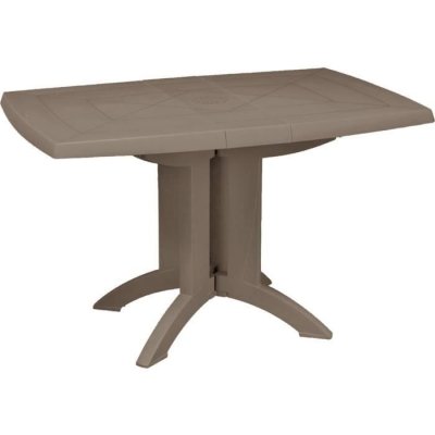 GROSFILLEX  table vega 118x77 - taupe GRO3100039505983
