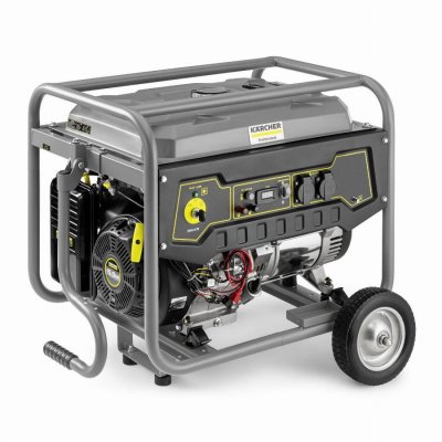KARCHER Groupe &eacute;lectrog&egrave;ne 2,8kW moteur &agrave; essence 15L PGG 3/1 