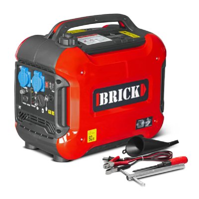 BRICK Groupe &eacute;lectrog&egrave;ne inverter silencieux max 1880w - 2 prises - 