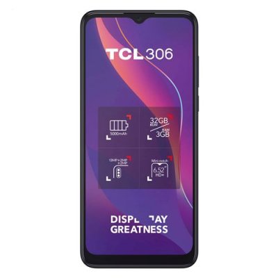 TCL GSM PORTABLE SEUL  PHONIE 306GRIS