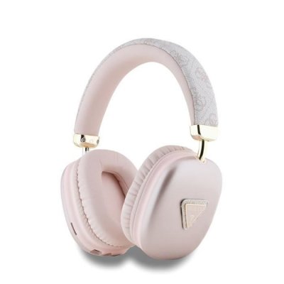 GUESS  Casque Sans Fil Pu Leather 4g Triangle Logo 