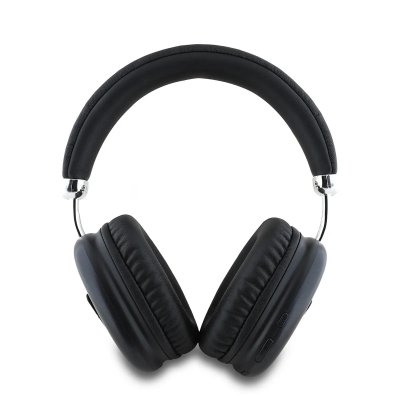 GUESS  Casque Sans Fil Saffiano Pu Leather Triangle Logo 