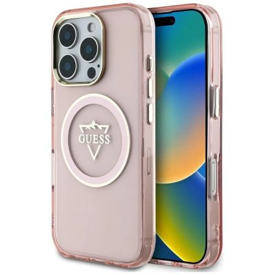 GUESS  Coque De T&eacute;l&eacute;phone Mountain Logo Iphone 16 Pro Max